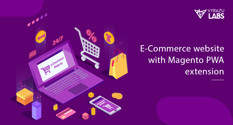 eCommerce website with Magento PWA extension